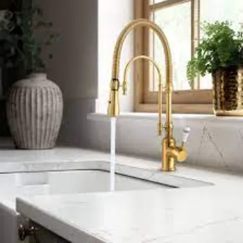 Brass Kitchen Faucet
